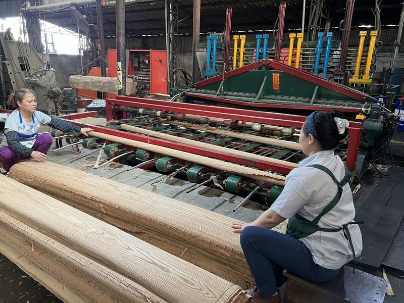 Dongguan Lingfeng Wood Industry Co., Ltd. üreticinin üretim hattı
