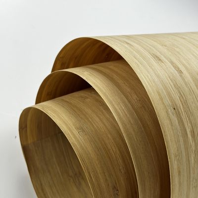 Natural Wood Veneer Bamboo Veneer For Decorating Panel Furniture