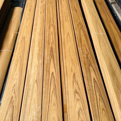 Factory Supply Natural Wood Veneer 0.2mm 0.3mm 0.5mm 1mm 2mm 3mm Natural Plain Cut Mountain pattern Burma Teak Veneer