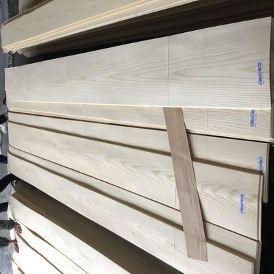Wholesale A/AA Natural White Ash Wood Veneer0.45mm Mountain Grain Ash Veneer Sheets with Free Samples