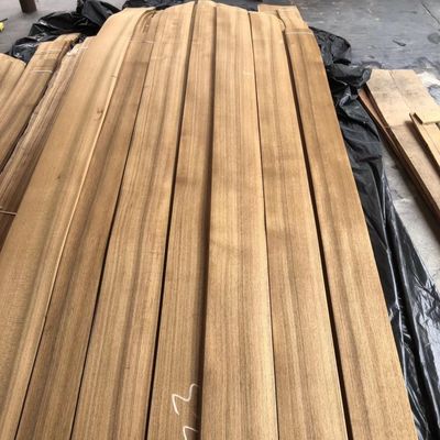 UV Resistant Natural Wood Veneer Authentic Thickness 0.45mm Durable
