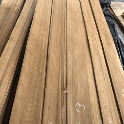 UV Resistant Natural Wood Veneer Authentic Thickness 0.45mm Durable