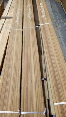 UV Resistant Natural Wood Veneer Authentic Thickness 0.45mm Durable