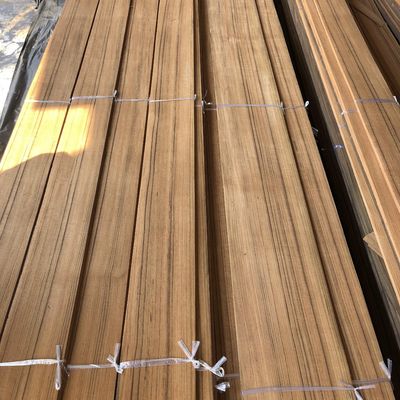 UV Resistant Natural Wood Veneer Authentic Thickness 0.45mm Durable