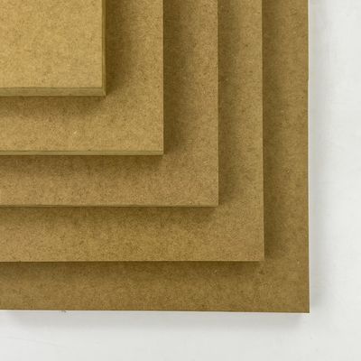 ISO9001 Harmless MDF Wood Sheets , Multiscene Middle Density Fiberboard