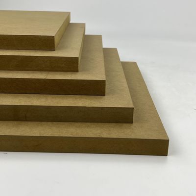 ISO9001 Harmless MDF Wood Sheets , Multiscene Middle Density Fiberboard