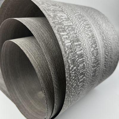 Sturdy Varnished Grey Timber Veneer , Heat Resistant Colored Wood Veneer