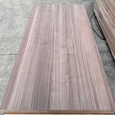 Factory Price Black Walnut Veneer Cabinet Wardrobe Wooden Door Wall Panel Decorative Panel