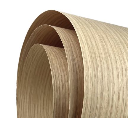 Factory Natural Mountain Grain 0.45mm White Oak Wood Veneer Sheets Oak Veneer for Flooring Oak Veneer Wood Wall Panel