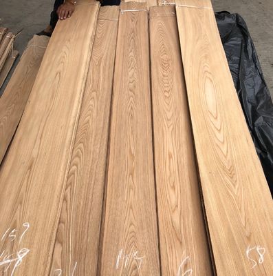 Factory supply natural wood veneer 0.2mm 0.3mm 0.5mm 1mm 2mm 3mm natural flat cut elm wood veneer