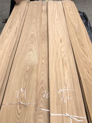 Factory supply natural wood veneer 0.2mm 0.3mm 0.5mm 1mm 2mm 3mm natural flat cut elm wood veneer