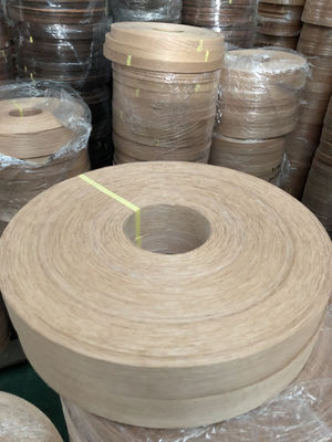 Natural Style Finished Wood Edge Banding Excellent Eco Friendly Waterproof