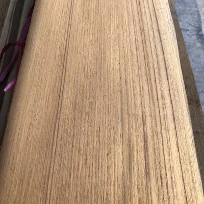 UV Resistant Natural Wood Veneer Authentic Thickness 0.45mm Durable