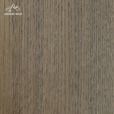 Füme Amerikan Meşe Kaplama Çeyrek Kesim 0.45mm İşlem Füme Genişlik 130-350mm